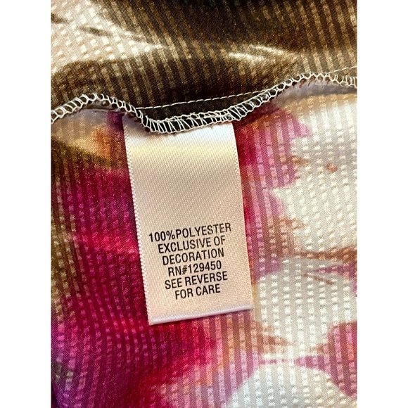 APT. 9 Women Tie Dye Halter Top Embellished Back Key Hole Multicolor Size Small - Picture 7 of 7